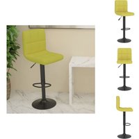 Vidaxl - Barhocker Grün Stoff - Barhocker - Sitzhocker - Küchenhocker - Höhenverstellbar - Drehbares Stuhl Vidaxl - Barhocker Grün Stoff - Barhocker - Sitzhocker - Küchenhocker - Höhenverstellbar - Drehbares Stuhl von VIDAXL