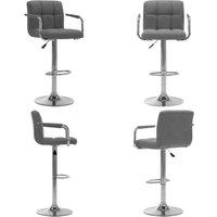 Barhocker Hellgrau Stoff - Barhocker - Küchenhocker - Esszimmerstuhl - Drehbares Bürostuhl - Moderner Sessel - Home & Living Barhocker Hellgrau Stoff - Barhocker - Küchenhocker - Esszimmerstuhl - Drehbares Bürostuhl - Moderner Sessel - Home & Living von VIDAXL