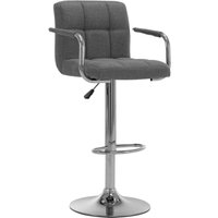 Barhocker Hellgrau Stoff - Vidaxl von VIDAXL