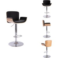 Barhocker Schwarz Kunstleder - Barhocker - Küchenstuhl - Esszimmerstuhl - Designer Stuhl - Moderner Stuhl von VIDAXL
