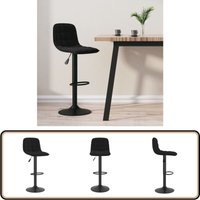 Barhocker Schwarz Samt - Vidaxl von VIDAXL