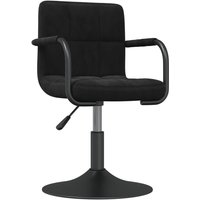 Barhocker Schwarz Samt vidaXL von VIDAXL