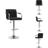 Vidaxl - Barhocker Schwarz Stoff - Barhocker - Esszimmerstuhl - Küchenstuhl - Drehbares Bürostuhl - Bar Stool Vidaxl - Barhocker Schwarz Stoff - Barhocker - Esszimmerstuhl - Küchenstuhl - Drehbares Bürostuhl - Bar Stool von VIDAXL