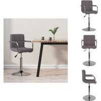 Barhocker Taupe Stoff - Barhocker - Tresenhocker - Thekenhocker - Barstuhl Barhocker Taupe Stoff - Barhocker - Tresenhocker - Thekenhocker - Barstuhl von VIDAXL