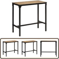 Bartisch 110x55x107 cm Raues Massivholz Mango - Bartisch - Mangoholz - Holzmöbel - Kücheninsel - Essbereich Bartisch 110x55x107 cm Raues Massivholz Mango - Bartisch - Mangoholz - Holzmöbel - Kücheninsel - Essbereich von VIDAXL