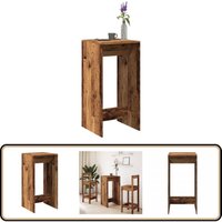 Bartisch Altholz-Optik 51x50x103,5 cm Holzwerkstoff - Vidaxl von VIDAXL