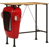 Bartisch Traktor Rot und Braun 55x120x107 cm Massivholz Mango Vidaxl 349589 Bartisch Traktor Rot und Braun 55x120x107 cm Massivholz Mango Vidaxl 349589 von VIDAXL
