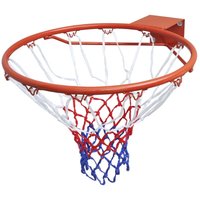 Bonnevie - Basketballkorb-Set Hangring mit Netz Orange 45 cm vidaXL791973 von BONNEVIE