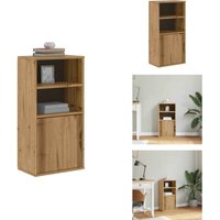 Vidaxl - Beistellschrank odda 40x24x79 cm Massivholz Kiefer - Beistellschrank - Beistellschränke - Schrank - Sideboard von VIDAXL