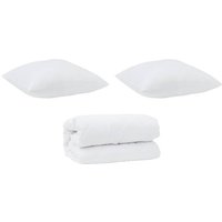 Bettdecke Sonstiges 3 pcs Weiß 240 x 260 cm Mikrofaser Vidaxl Bettdecke Sonstiges 3 pcs Weiß 240 x 260 cm Mikrofaser Vidaxl von VIDAXL