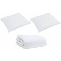 Bettdecke Sonstiges 3 pcs Weiß Daunen Vidaxl Bettdecke Sonstiges 3 pcs Weiß Daunen Vidaxl von VIDAXL