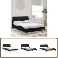 Bettgestell ohne Matratze Schwarz 140x190 cm Samt - Bettsystem - Doppelbett - Samtbettwäsche - Boxspringbett - Lattenrost Bettgestell ohne Matratze Schwarz 140x190 cm Samt - Bettsystem - Doppelbett - Samtbettwäsche - Boxspringbett - Lattenrost von VIDAXL