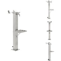 Bewässerungssysteme - Living Garten-Wassersäule Edelstahl Quadratisch 95 cm - Silber von VIDAXL