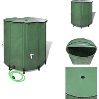 Bewässerungssysteme - Wasserspeicher Regentonne Wassertank Wassertank 750L - Grün von VIDAXL