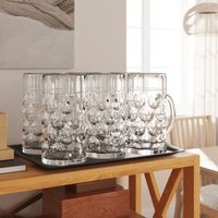 Bierkrüge mit Henkel Glas 6 Stk. 1000 ml Vidaxl von VIDAXL