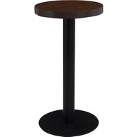 Bistrotisch Dunkelbraun 40 cm mdf Vidaxl Bistrotisch Dunkelbraun 40 cm mdf Vidaxl von VIDAXL