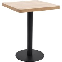 Bistrotisch Hellbraun 60x60 cm mdf vidaXL817453 von BONNEVIE