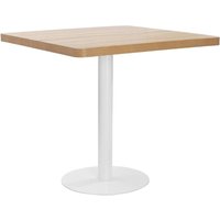 Bistrotisch Hellbraun 80x80 cm mdf vidaXL919868 von BONNEVIE