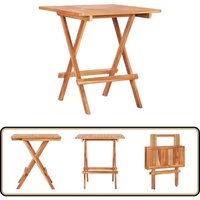 Bistrotisch Klappbar 60x60x65 cm Massivholz Teak - Teakholzmöbel - Gartenmöbel - Esszimmertisch - Klapptisch - Terrassenmöbel Bistrotisch Klappbar 60x60x65 cm Massivholz Teak - Teakholzmöbel - Gartenmöbel - Esszimmertisch - Klapptisch - Terrassenmöbel von VIDAXL