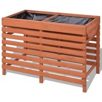 Blumenkasten 100x50x71 cm Holz vidaXL996499 von BONNEVIE