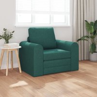Boden Schlafsofa 2-in-1 Dunkelgrün 98x71x83 cm Stoff vidaXL334196 Boden Schlafsofa 2-in-1 Dunkelgrün 98x71x83 cm Stoff vidaXL334196 von VIDAXL