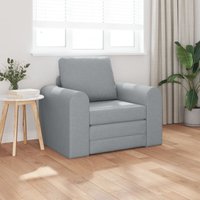 Boden Schlafsofa 2-in-1 Hellgrau 98x71x83 cm Stoff Vidaxl 336329 Boden Schlafsofa 2-in-1 Hellgrau 98x71x83 cm Stoff Vidaxl 336329 von VIDAXL