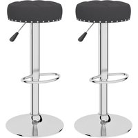 Barhocker 2 Stk. Schwarz Stoff Vidaxl Barhocker 2 Stk. Schwarz Stoff Vidaxl von VIDAXL
