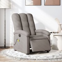 Massagesessel Elektrisch Taupe Stoff Vidaxl Massagesessel Elektrisch Taupe Stoff Vidaxl von VIDAXL