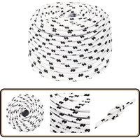 Bootsseil Geflochten Weiß 10 mmx25 m Polyester - Polyester Seil - Bootsschnur - Schiffsseil - Segeltuch - Leinen Bootsseil Geflochten Weiß 10 mmx25 m Polyester - Polyester Seil - Bootsschnur - Schiffsseil - Segeltuch - Leinen von VIDAXL