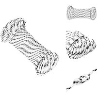 Bootsseil Geflochten Weiß 3 mmx25 m Polyester - Polyester Seil - Bootsschnur - Schiffsseil - Segeltuch - Leinen Bootsseil Geflochten Weiß 3 mmx25 m Polyester - Polyester Seil - Bootsschnur - Schiffsseil - Segeltuch - Leinen von VIDAXL