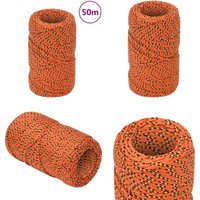 Bootsseil Orange 2 mm 50 m Polypropylen - Bootsseil - Schiffsseil - Polyesterseil - Leinen - Marineleine - Home & Living Bootsseil Orange 2 mm 50 m Polypropylen - Bootsseil - Schiffsseil - Polyesterseil - Leinen - Marineleine - Home & Living von VIDAXL