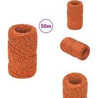 Bootsseil Orange 2 mm 50 m Polypropylen - Bootsseil - Schiffsseil - Polyesterseil - Leinen - Marineleine Bootsseil Orange 2 mm 50 m Polypropylen - Bootsseil - Schiffsseil - Polyesterseil - Leinen - Marineleine von VIDAXL