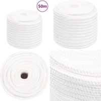 Bootsseil Weiß 16 mm 50 m Polypropylen - Bootsseil - Schiffsseil - Polyesterseil - Leinen - Marineleine - Home & Living Bootsseil Weiß 16 mm 50 m Polypropylen - Bootsseil - Schiffsseil - Polyesterseil - Leinen - Marineleine - Home & Living von VIDAXL
