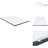 Boxspringbett-Matratzenauflage 200 x 140 x 5 cm - Boxspringbett Matratzenauflage - Matratzentopper - Bettausstattung - Schlafkomfort - Liegefläche Boxspringbett-Matratzenauflage 200 x 140 x 5 cm - Boxspringbett Matratzenauflage - Matratzentopper - Bettausstattung - Schlafkomfort - Liegefläche von VIDAXL