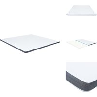 Boxspringbett-Matratzenauflage 200 x 200 x 5 cm - Boxspring Matratzenauflage - Matratzentopper - Bettausstattung - Liegekomfort - Schlafqualität Boxspringbett-Matratzenauflage 200 x 200 x 5 cm - Boxspring Matratzenauflage - Matratzentopper - Bettausstattung - Liegekomfort - Schlafqualität von VIDAXL