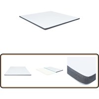 Boxspringbett-Matratzenauflage 200 x 200 x 5 cm - Boxspring Matratzenauflage - Matratzentopper - Bettausstattung - Liegekomfort - Schlafqualität von VIDAXL