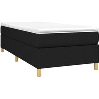 Boxspringbett,Schlafzimmerbett Schwarz 90x200 cm Stoff vidaXL von BONNEVIE