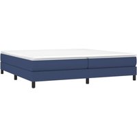 Vidaxl - Boxspringbett mit Matratze Blau 200x200 cm Stoff Vidaxl - Boxspringbett mit Matratze Blau 200x200 cm Stoff von VIDAXL