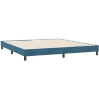 Boxspringbett ohne Matratze Dunkelblau 180x210 cm Samt vidaXL Boxspringbett ohne Matratze Dunkelblau 180x210 cm Samt vidaXL von VIDAXL