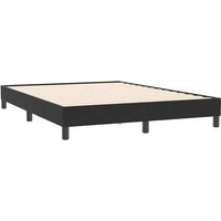Boxspringbett ohne Matratze Schwarz 140x210 cm Samt vidaXL Boxspringbett ohne Matratze Schwarz 140x210 cm Samt vidaXL von VIDAXL