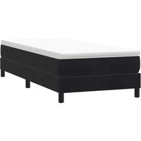Boxspringbett ohne Matratze Schwarz 80x220 cm Samt vidaXL Boxspringbett ohne Matratze Schwarz 80x220 cm Samt vidaXL von VIDAXL