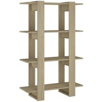Bücherregal/Raumteiler Sonoma-Eiche 80x30x123,5 cm Vidaxl von VIDAXL