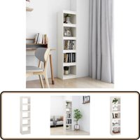 Bücherregal/Raumteiler Weiß 40x30x167,5 cm Massivholz Kiefer - Bücherregal - Holzregal - Raumteiler - Kiefernholz - Weißes Regal Bücherregal/Raumteiler Weiß 40x30x167,5 cm Massivholz Kiefer - Bücherregal - Holzregal - Raumteiler - Kiefernholz - Weißes Regal von VIDAXL