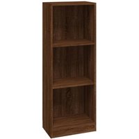 Bücherregal 3 Fächer Braun Eichen-Optik 40x24x109 cm Vidaxl Bücherregal 3 Fächer Braun Eichen-Optik 40x24x109 cm Vidaxl von VIDAXL