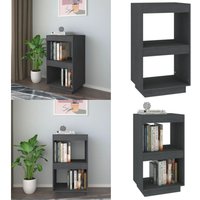 Bücherregal Grau 40x35x71 cm Massivholz Kiefer - Bücherregal - Holzmöbel - Regal Grau - Wohnraumgestaltung - Massivmholzkasten - Home & Living Bücherregal Grau 40x35x71 cm Massivholz Kiefer - Bücherregal - Holzmöbel - Regal Grau - Wohnraumgestaltung - Massivmholzkasten - Home & Living von VIDAXL