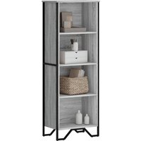 Bücherregal Grau Sonoma 50x31x137,5 cm Holzwerkstoff Vidaxl Bücherregal Grau Sonoma 50x31x137,5 cm Holzwerkstoff Vidaxl von VIDAXL