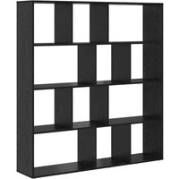 Bücherregal Schwarze Eiche 132 x 29 x 141.5 cm Holzwerkstoff Vidaxl Bücherregal Schwarze Eiche 132 x 29 x 141.5 cm Holzwerkstoff Vidaxl von VIDAXL