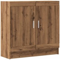 Bücherschrank Artisan-Eiche 82,5x30,5x80 cm Holzwerkstoff Vidaxl Bücherschrank Artisan-Eiche 82,5x30,5x80 cm Holzwerkstoff Vidaxl von VIDAXL