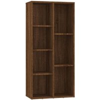 Bücherschrank Braun Eichen-Optik 50x25x106 cm Vidaxl Bücherschrank Braun Eichen-Optik 50x25x106 cm Vidaxl von VIDAXL