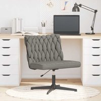 Vidaxl - Bürostuhl Drehbar Hellgrau Stoff von VIDAXL